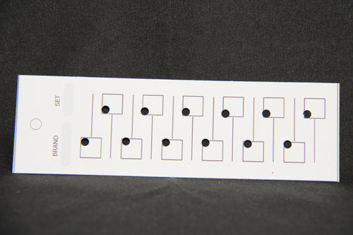 5 nuanciers de 12 carrés