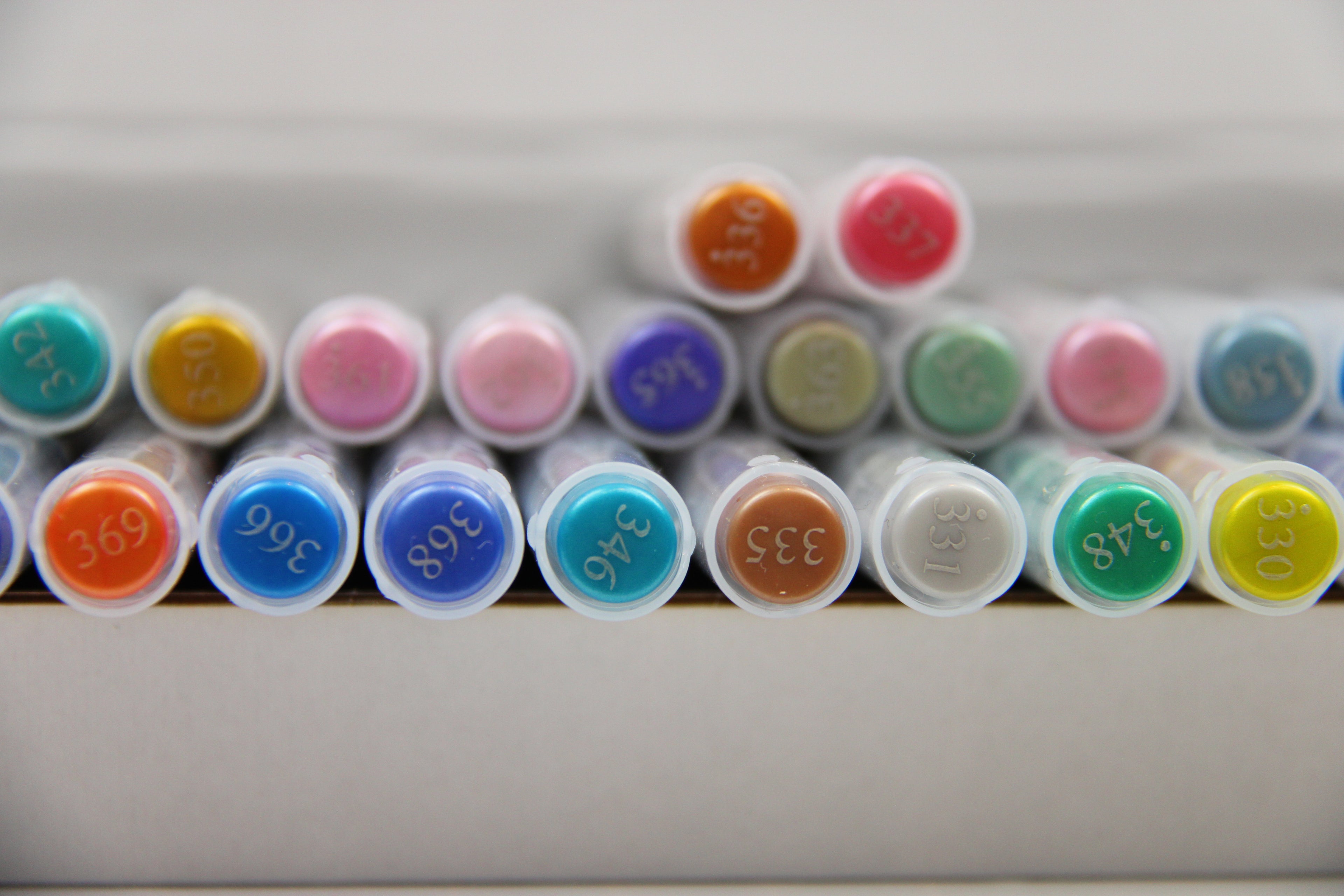 Loose Guangna markers 300 numbers Metallic (1 Piece)